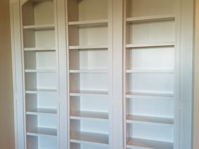 Bookcase with Heat Grill